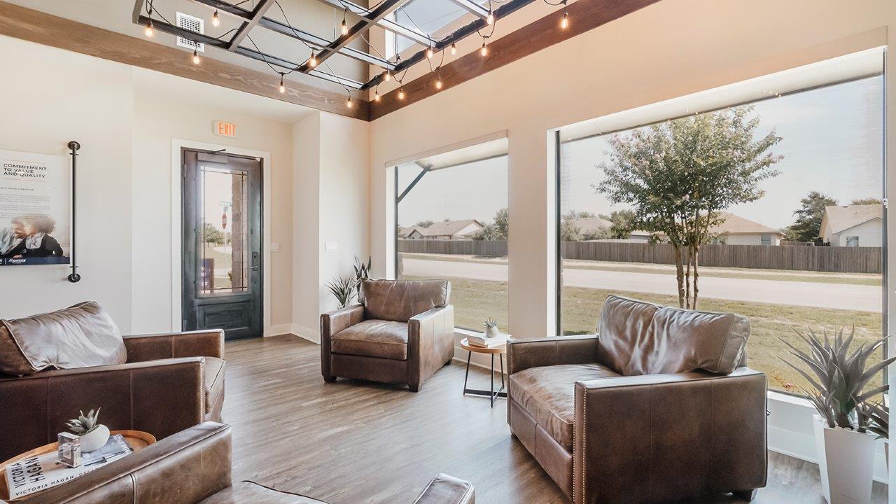 Schwertner Ranch Sales Office.