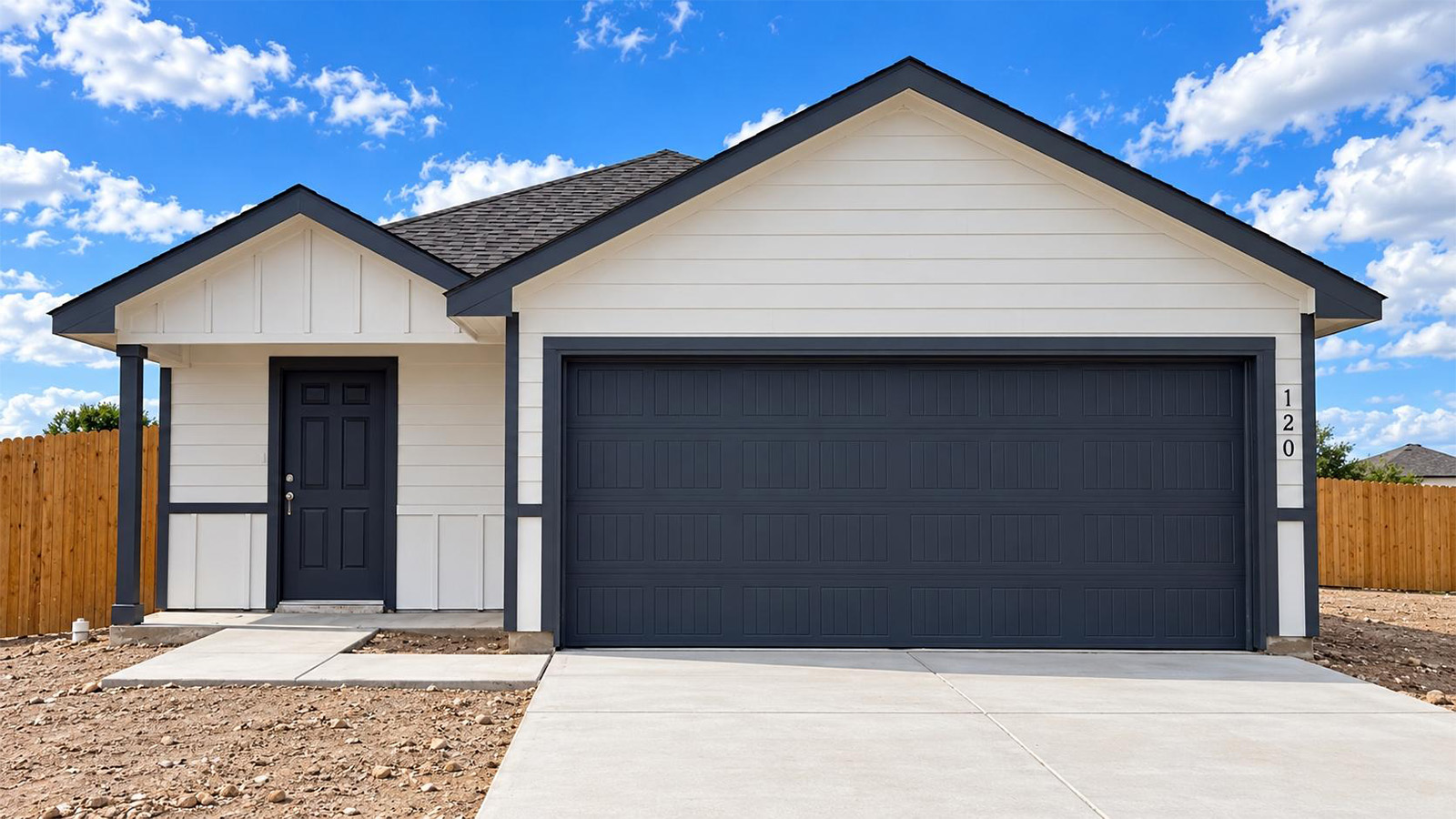 Caprock Front Exterior K Elevation.