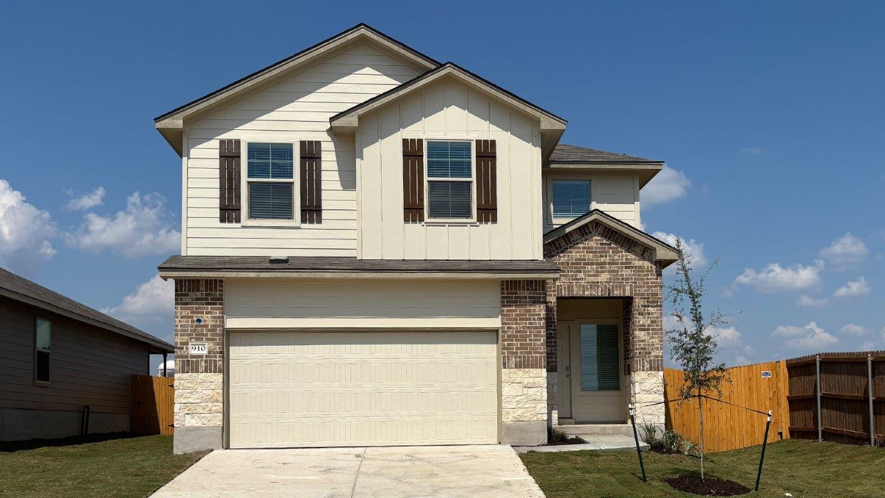 Emma Front Exterior B Elevation.