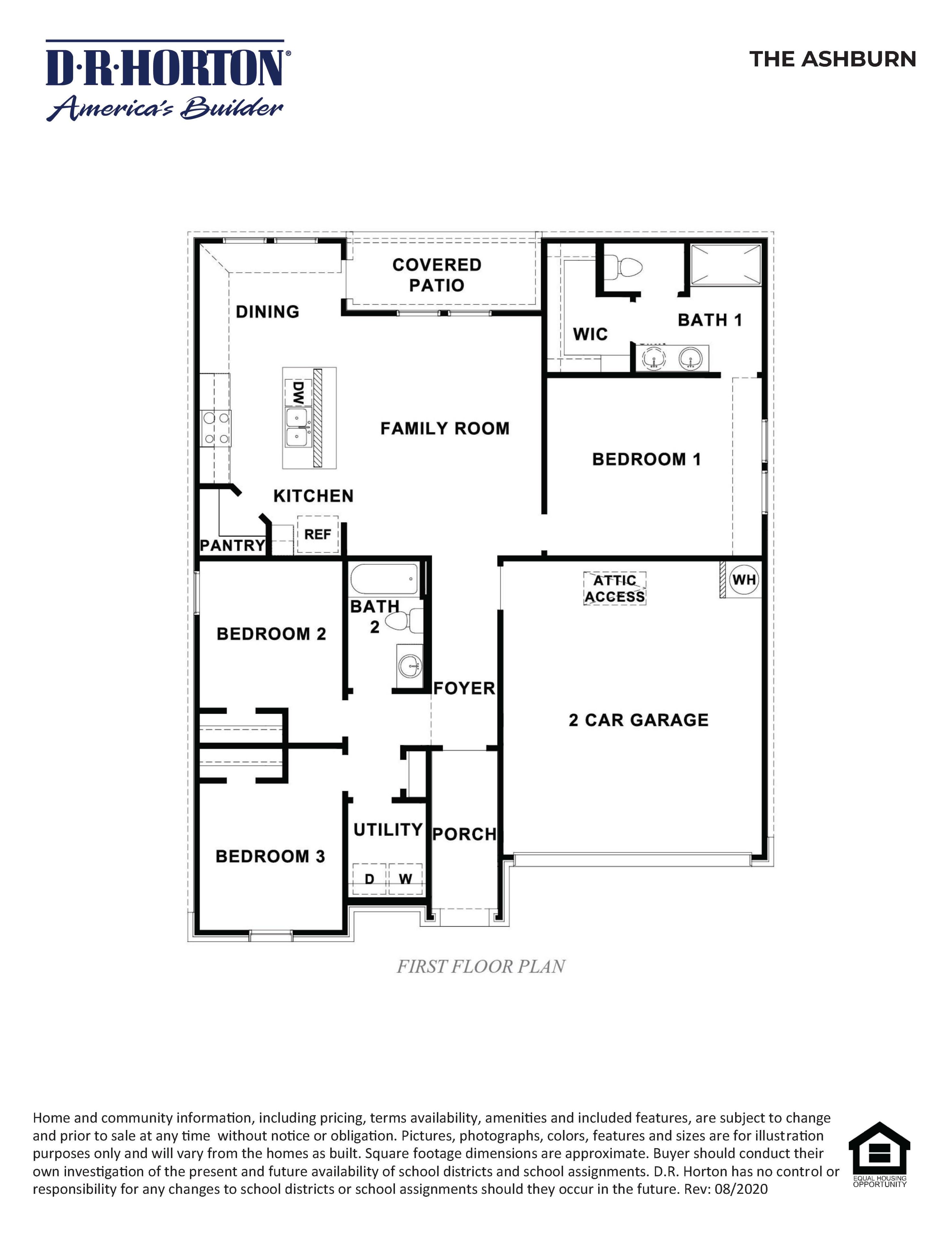 Ashburn floorplan rendering