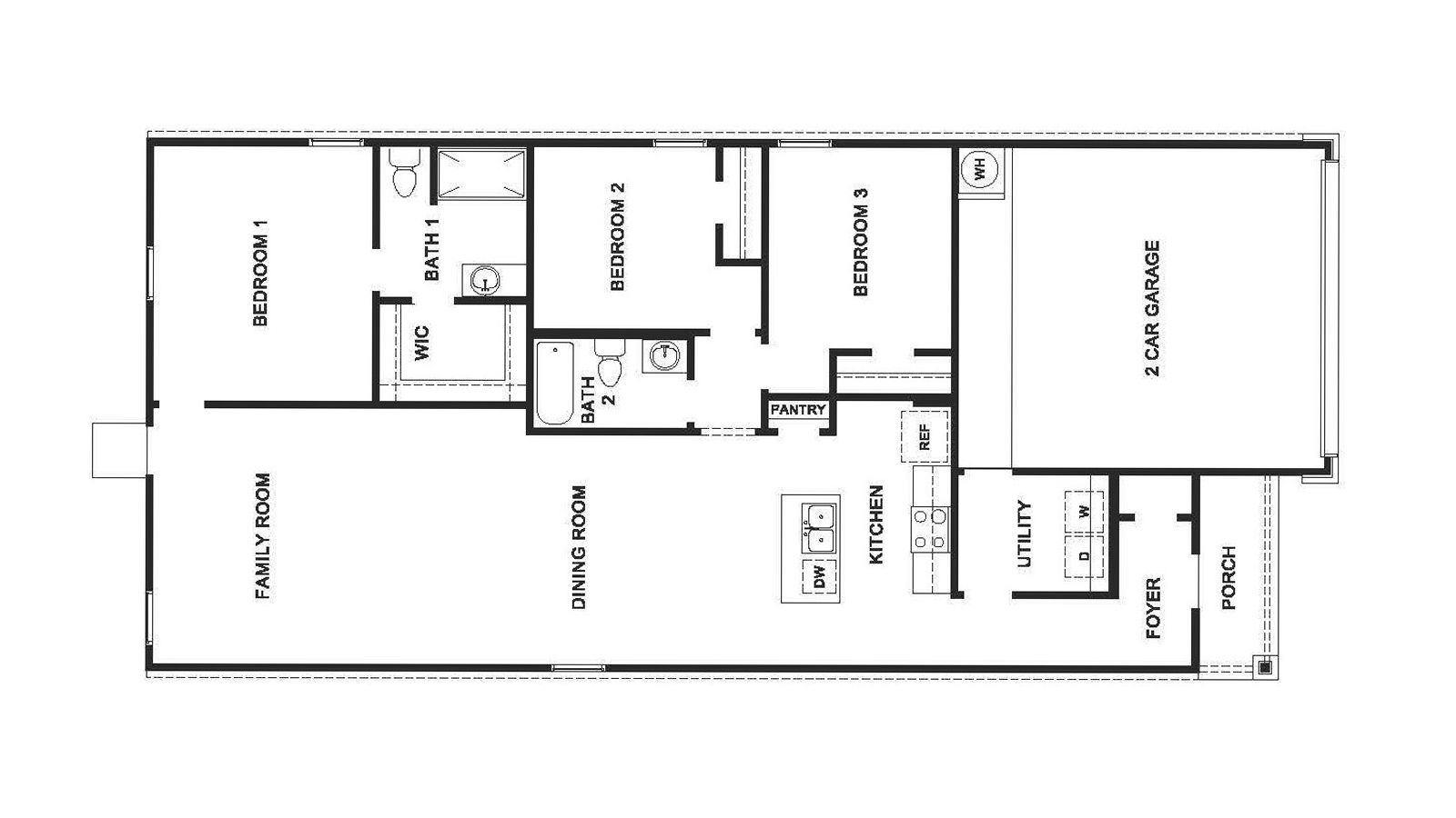 Caprock Floorplan Rendering.