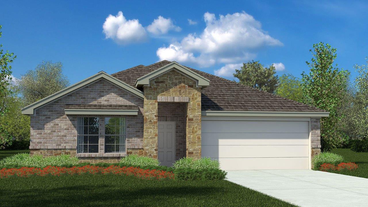 Alpine W exterior elevation rendering.