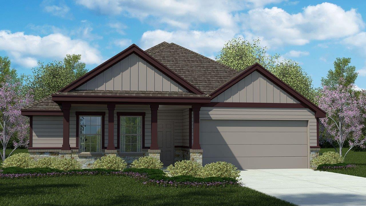 Alpine H exterior elevation rendering.