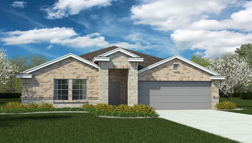 Alpine V exterior elevation rendering.