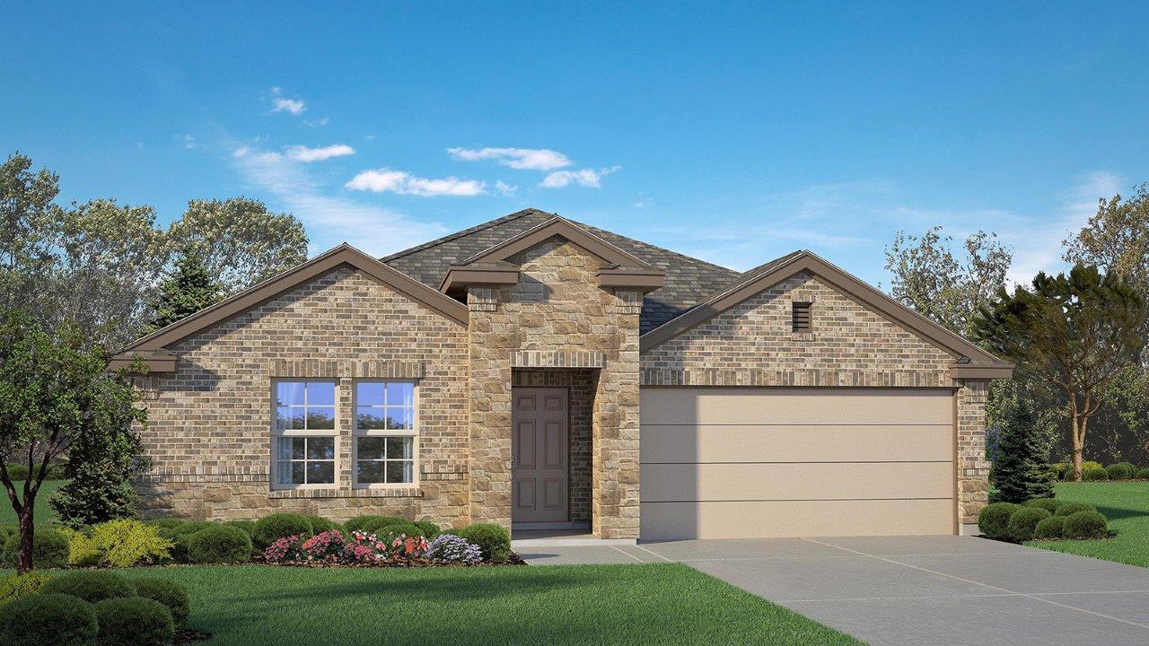 Dakota V exterior elevation rendering.