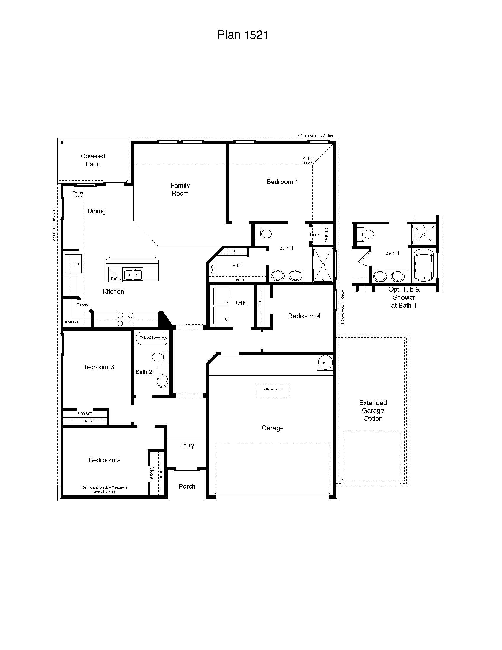 Dakota floorplan rendering