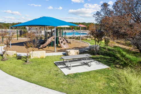 Creekside Hills community playscape.