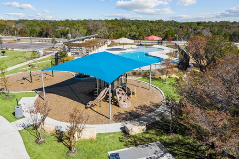 Creekside Hills community playscape.