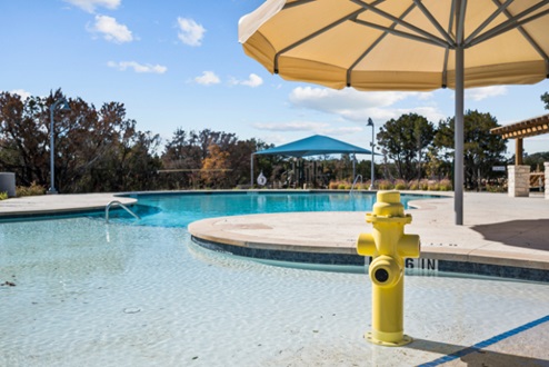 Creekside Hills community pool.