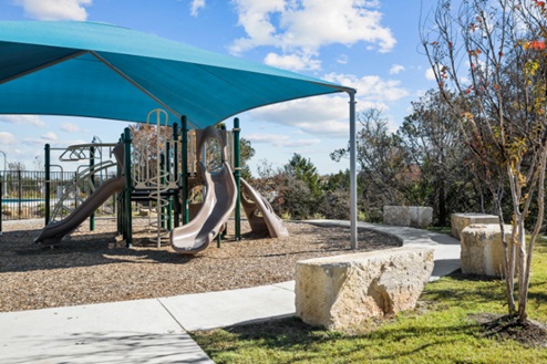 Creekside Hills community playscape.