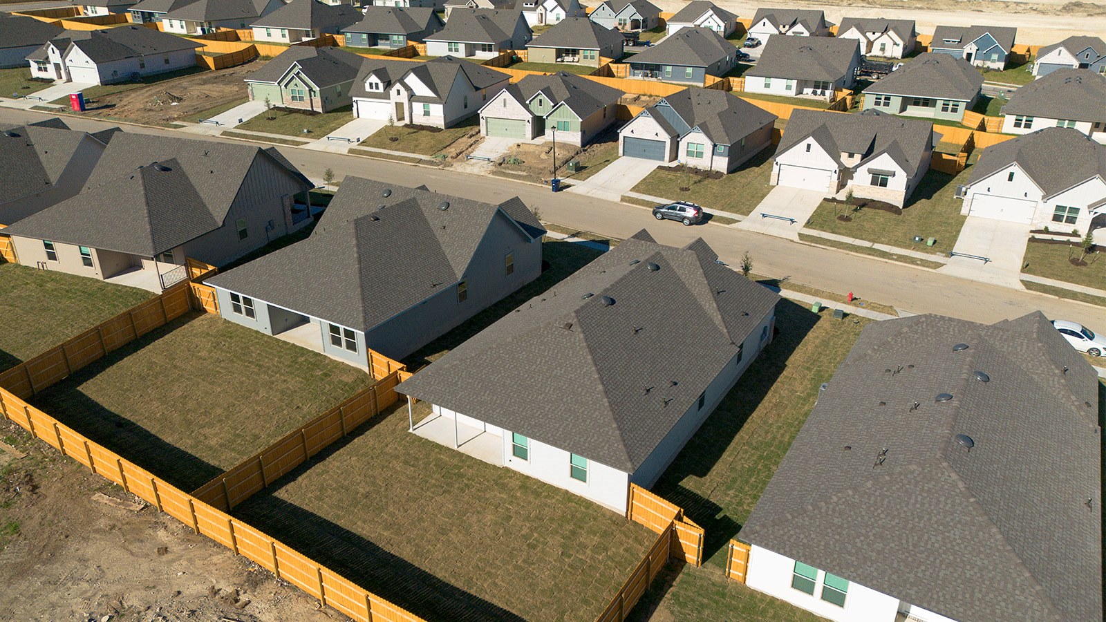 Creekside Hills community ariel shot.