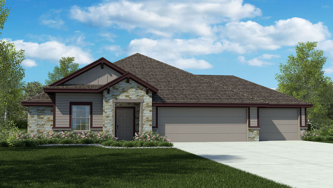 Floor Plan in Village at Nolan Heights HARKER HEIGHTS, TX D.R. Horton