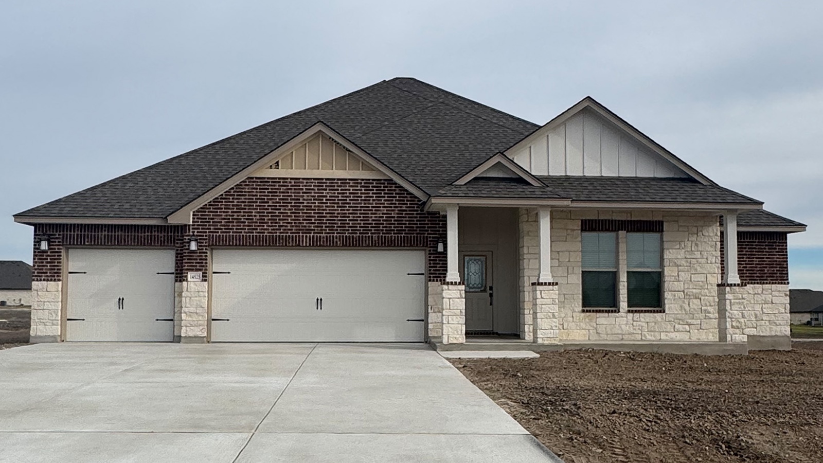 Parker II Front Exterior V Elevation.