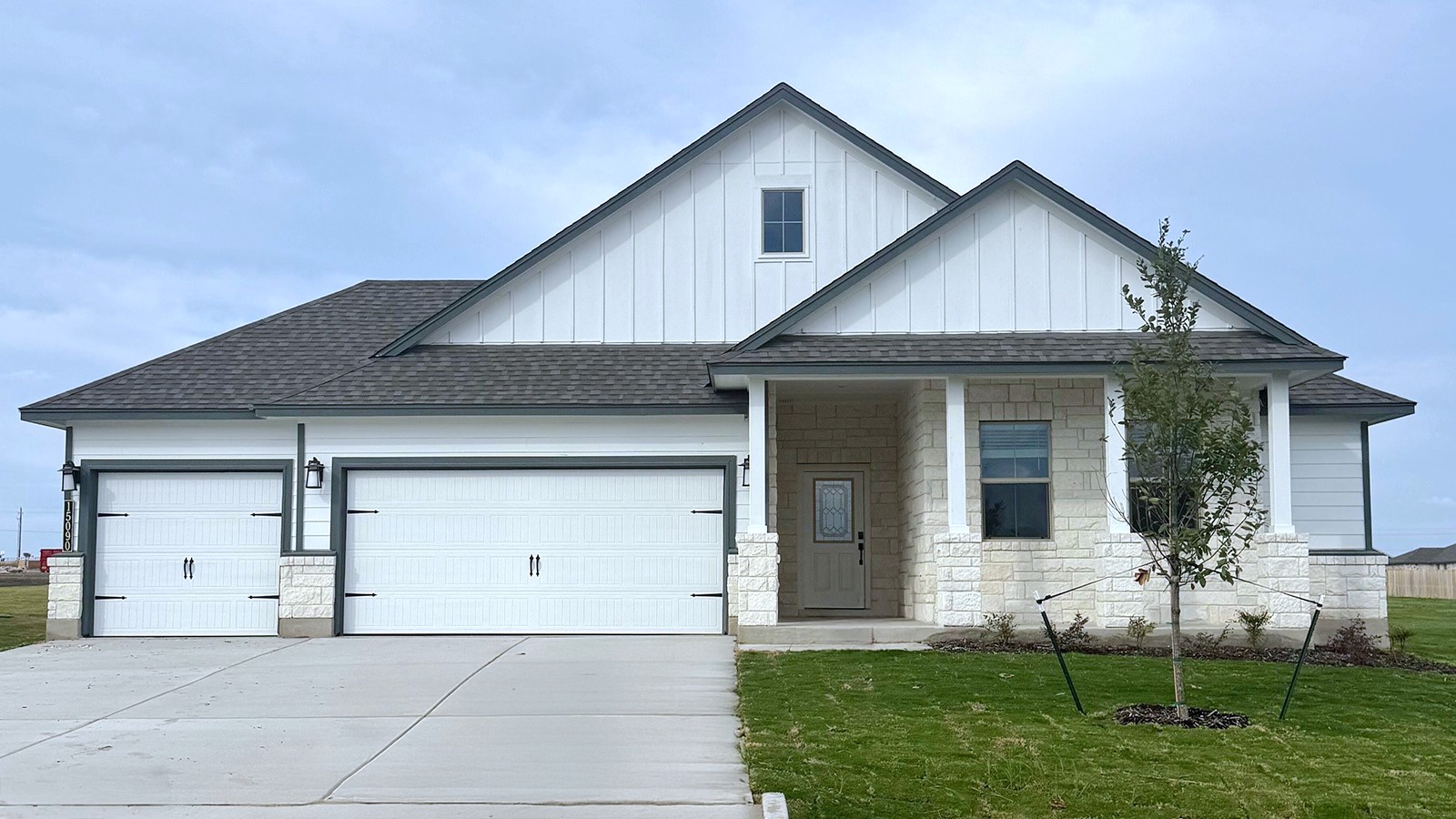 Newburgh Front Exterior H Elevation.