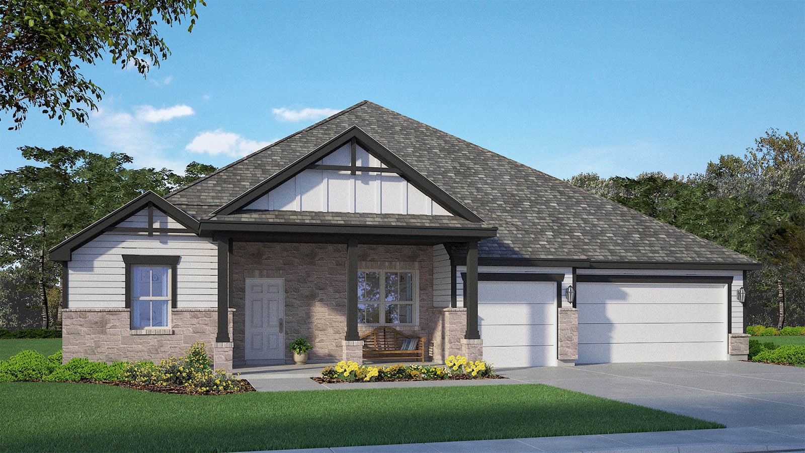 Waverly H Elevation.