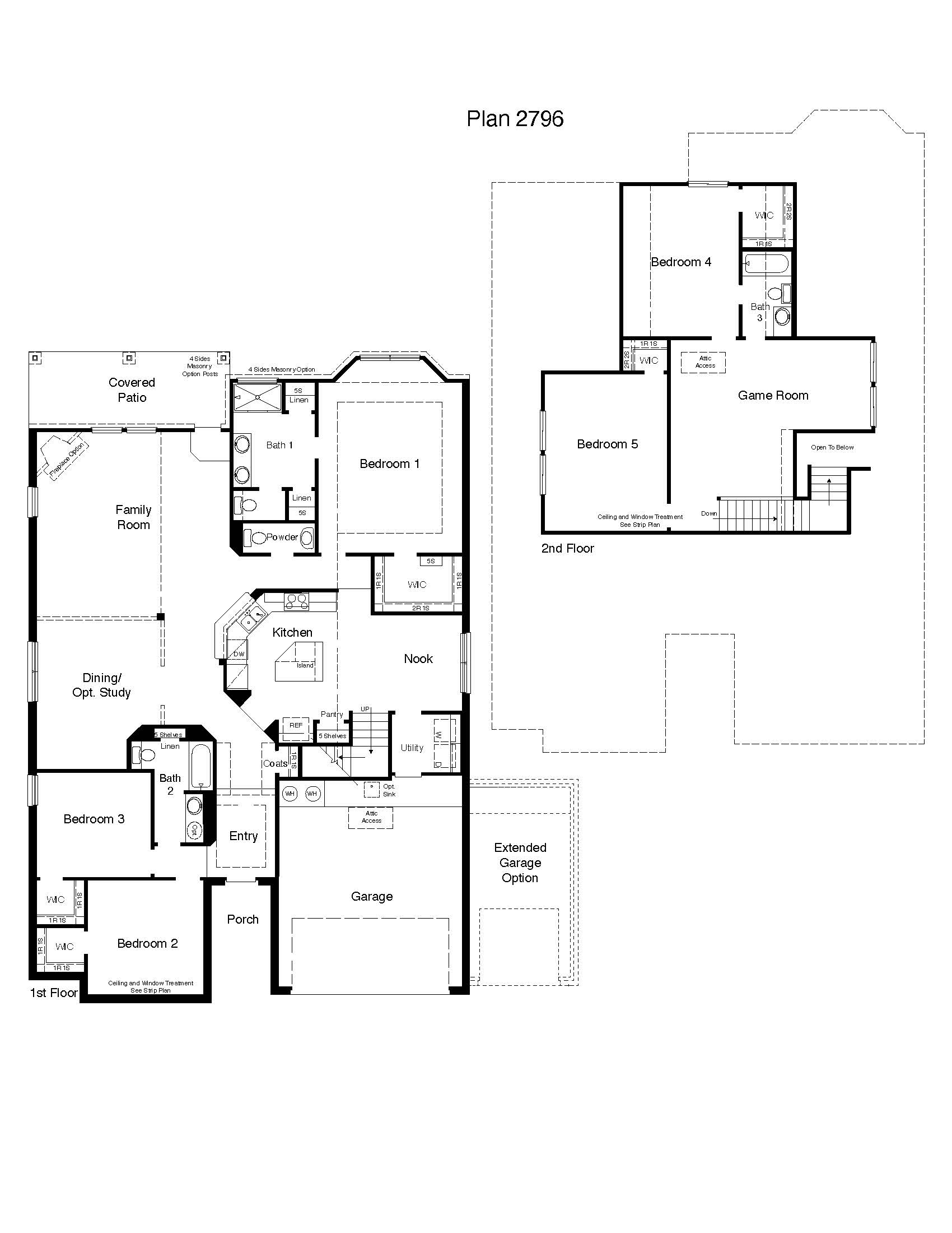 Newburgh Floor Plan Rendering.