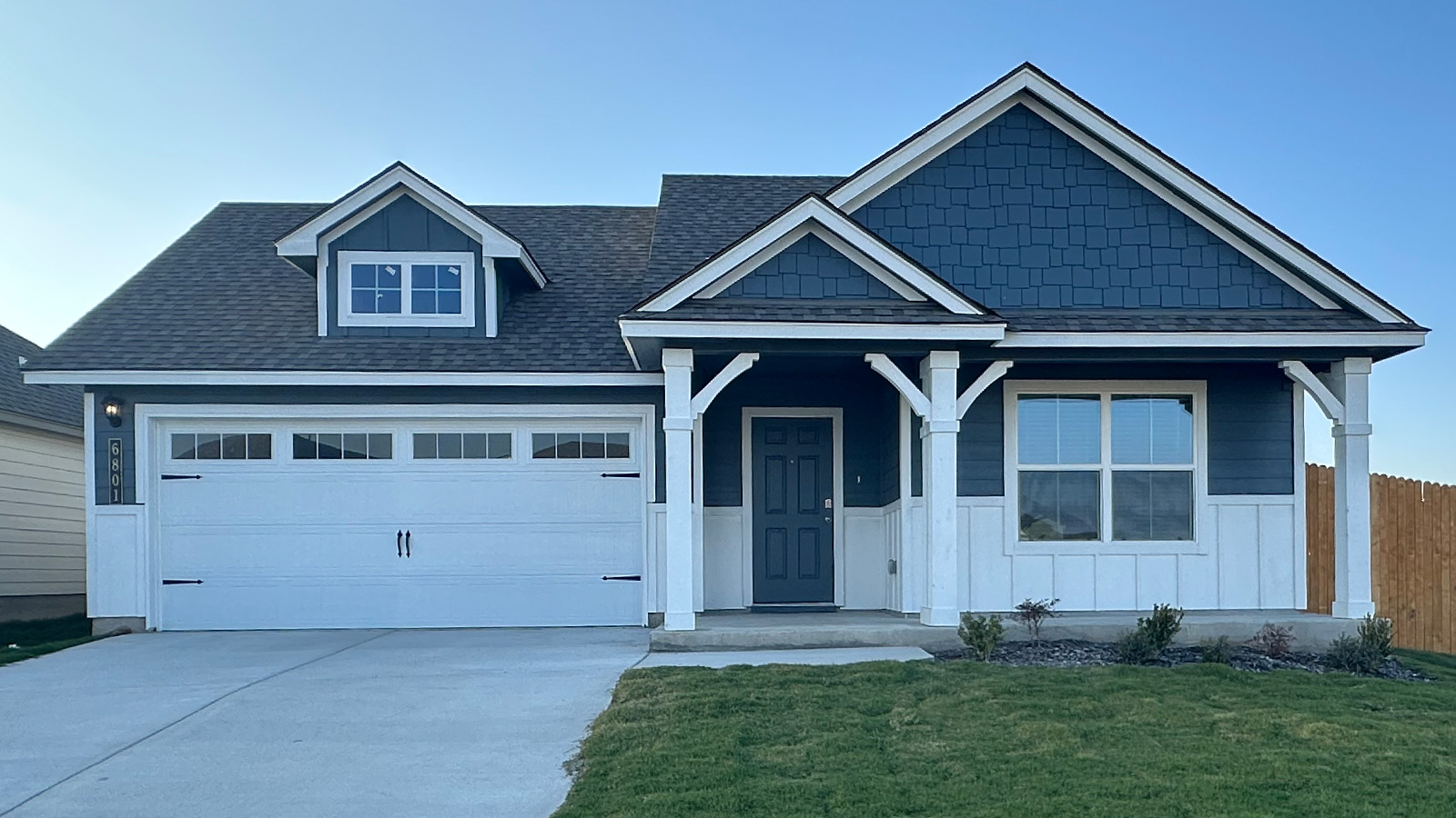 Seabrook Front Exterior H Elevation.