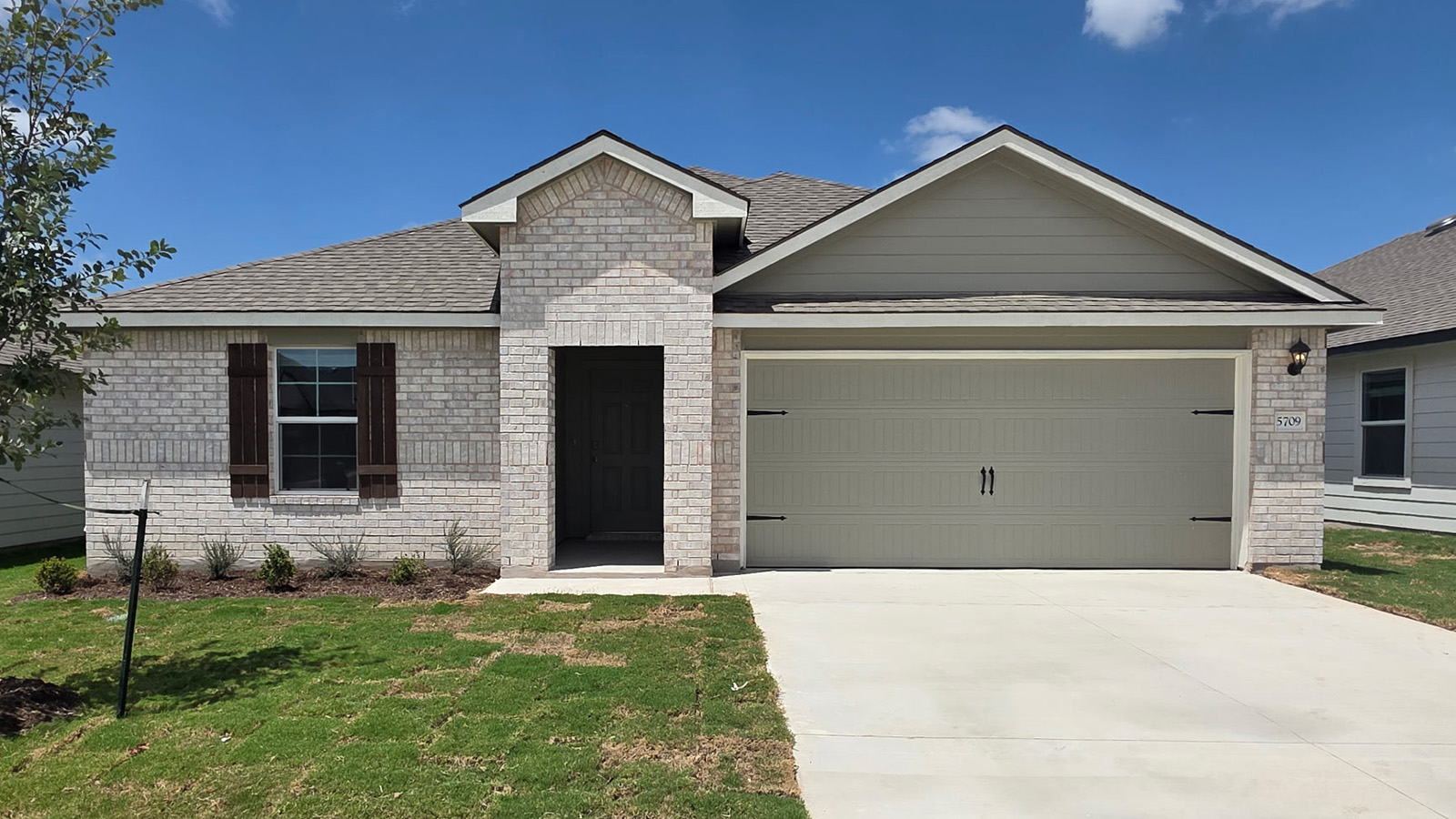 Texas Cali Front Exterior A Elevation.