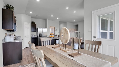 West Canyon Trails Model Home Dining room with table
