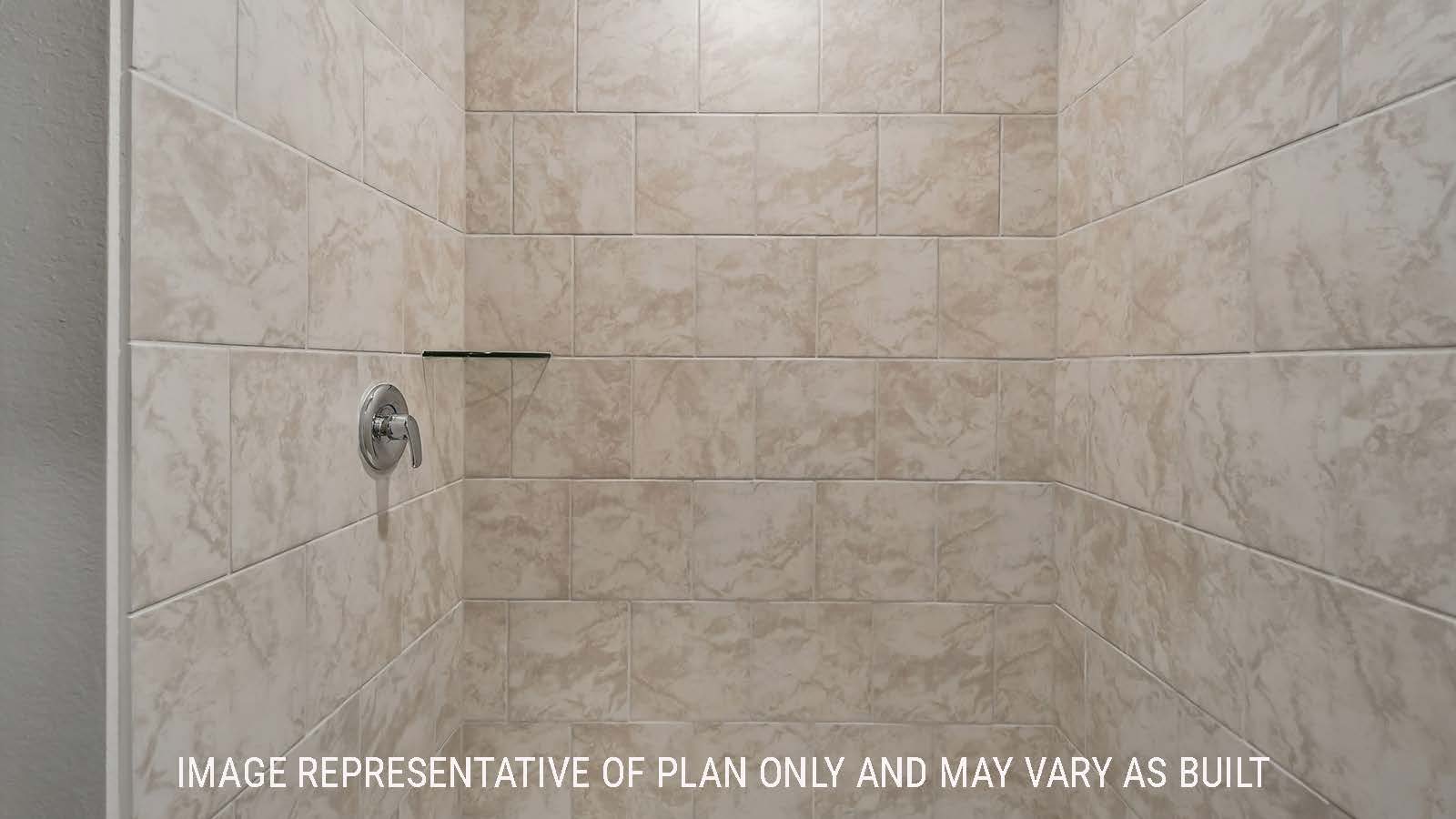 Austin primary bathroom with walk-in shower.
