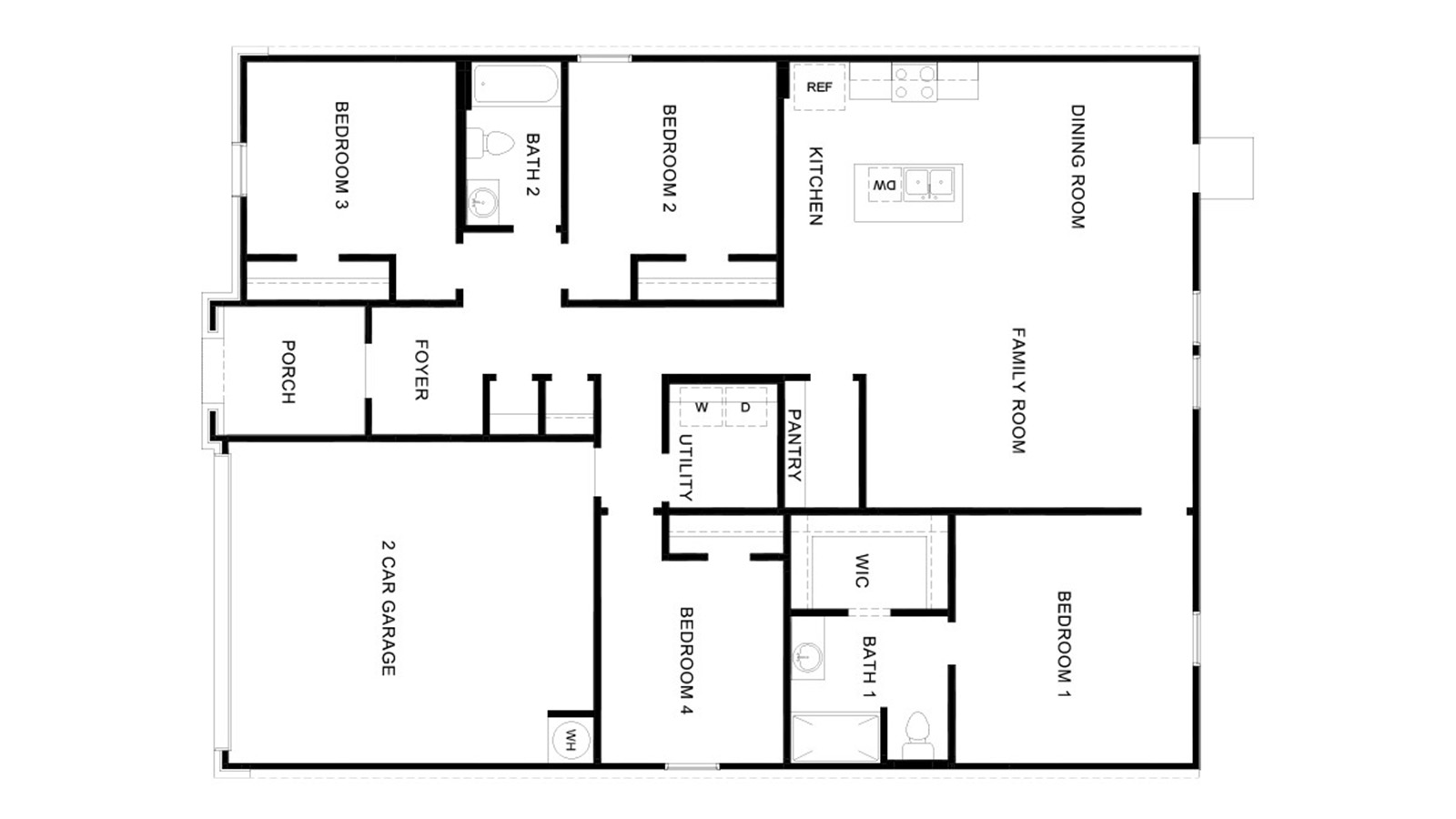 Austin Floorplan Rendering.