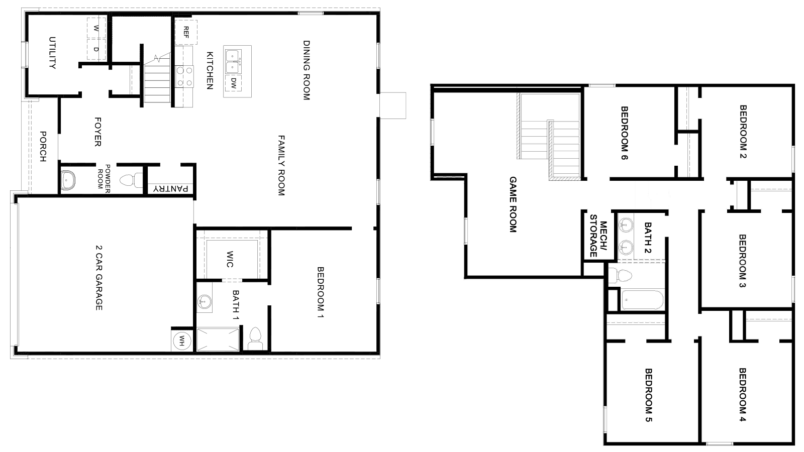Denise Floorplan Rendering.