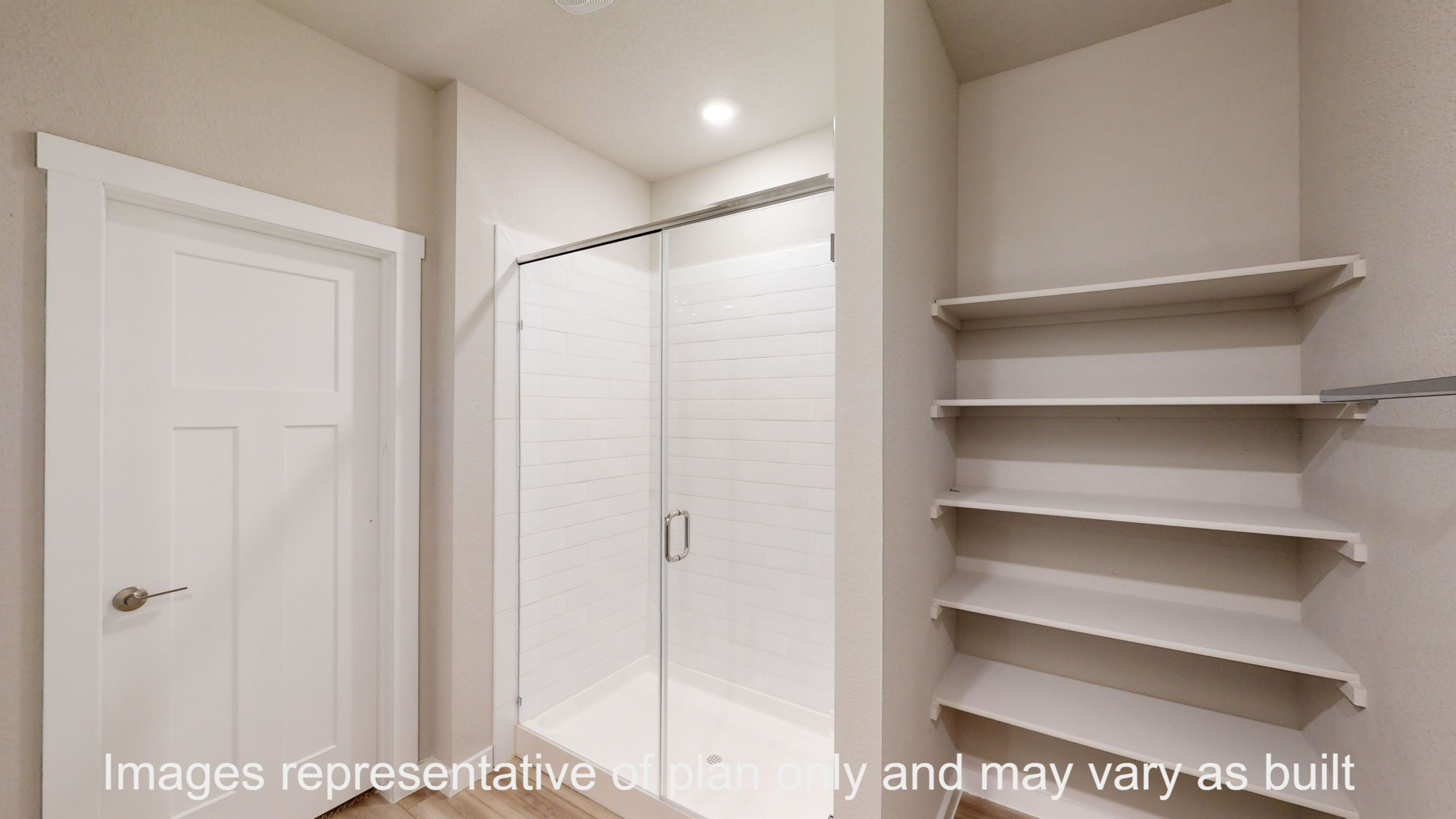 Florence primary bathroom with walk-in shower.