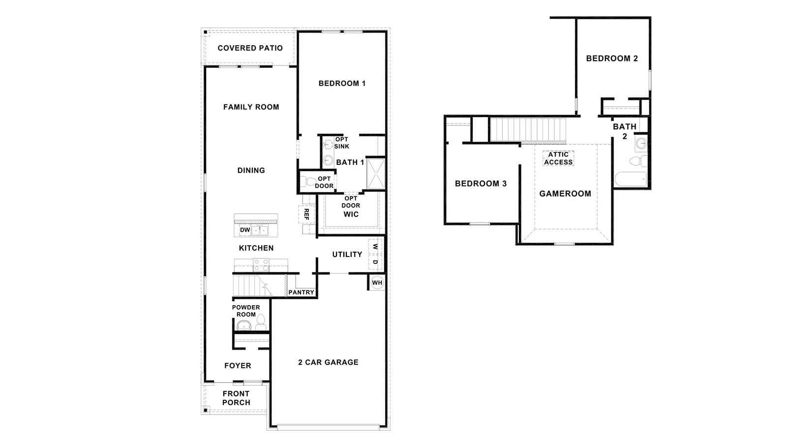 Florence floorplan rendering.