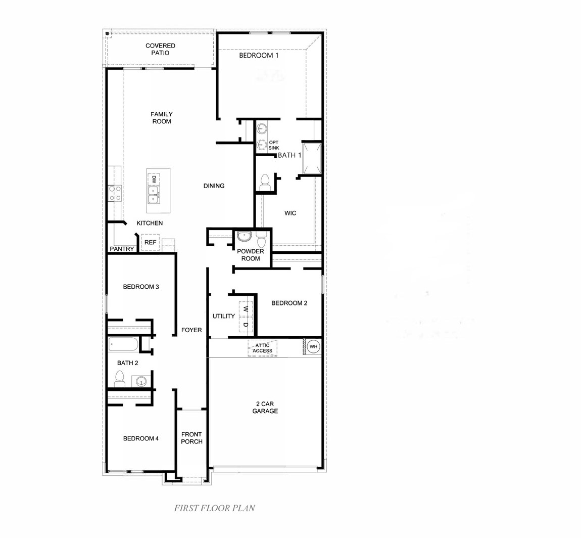 Harris Floorplan Rendering.