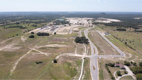 Aerial shot of Turnbo Ranch Traditions community