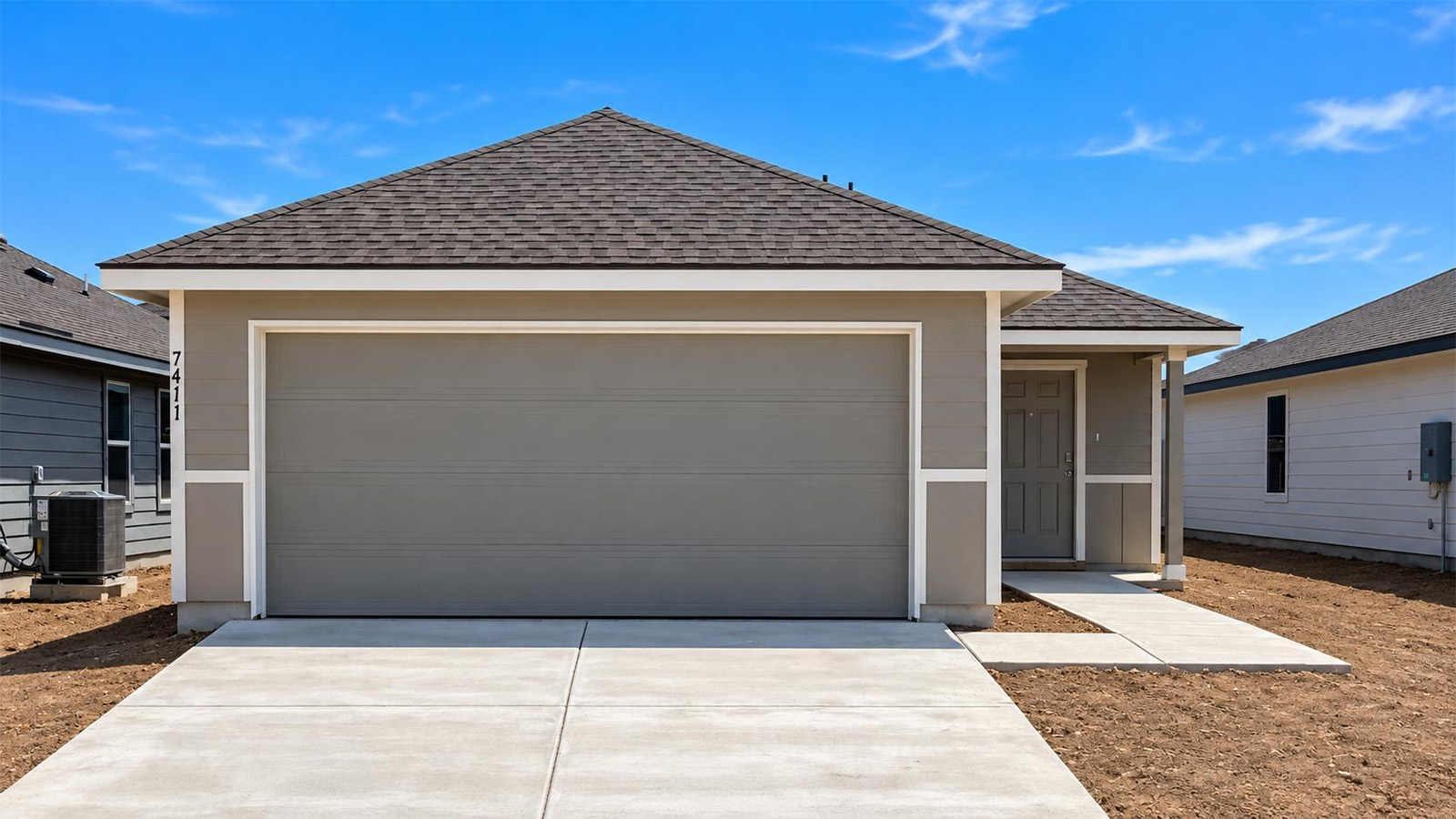Barton Front Exterior J Elevation.