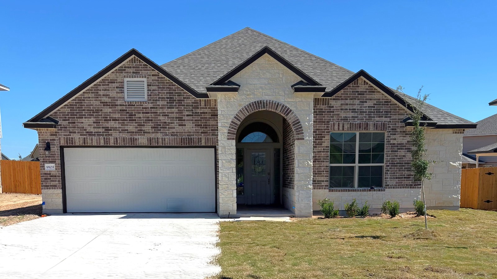 Sierra Front Exterior X Elevation.