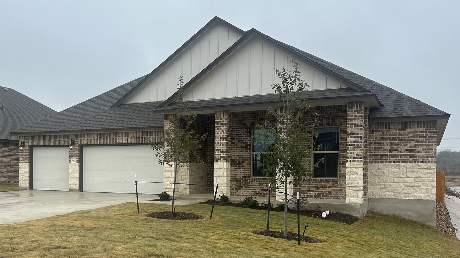 Parker II Front Exterior Z Elevation.