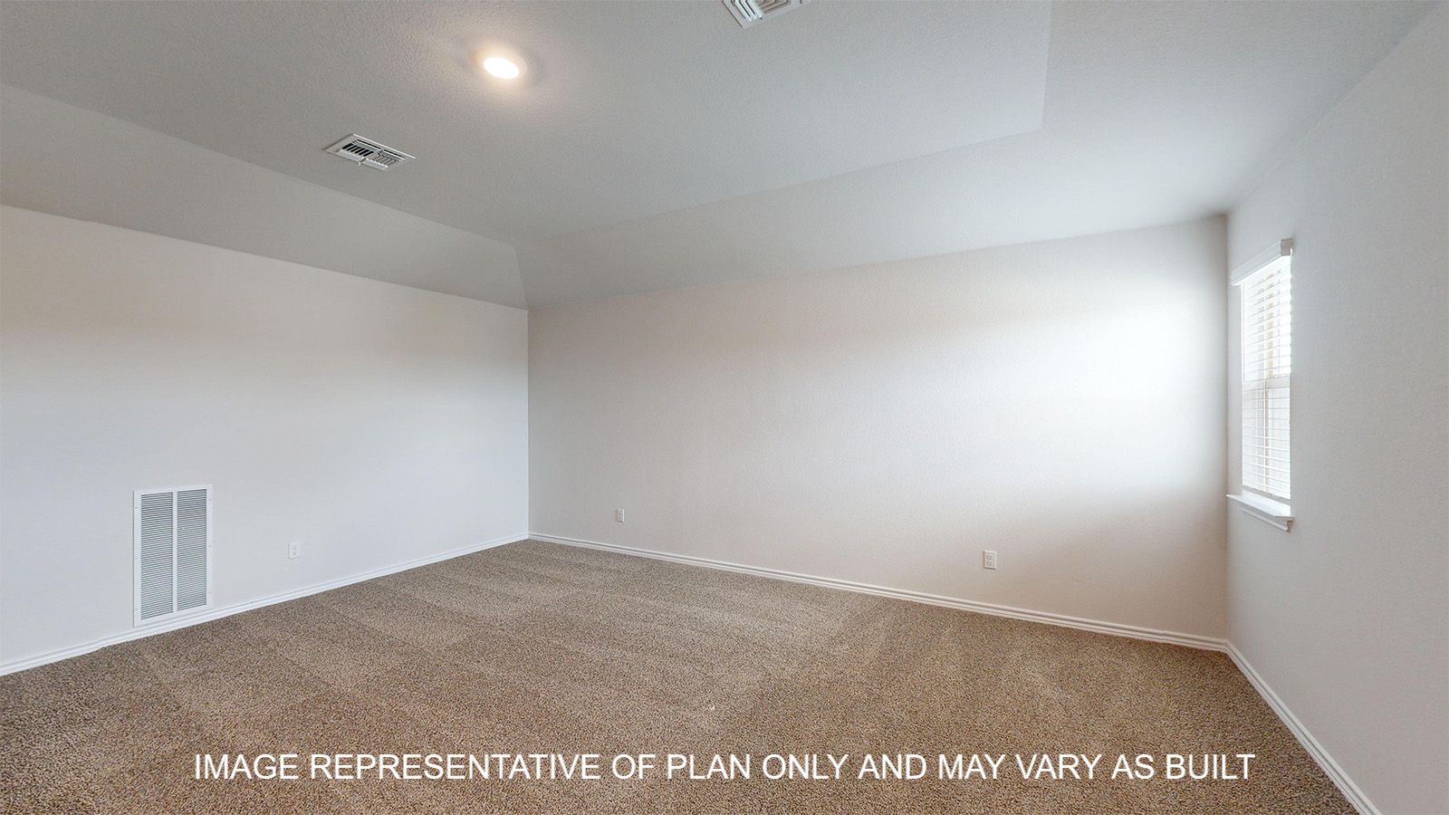 Sterling game room with carpet flooring.