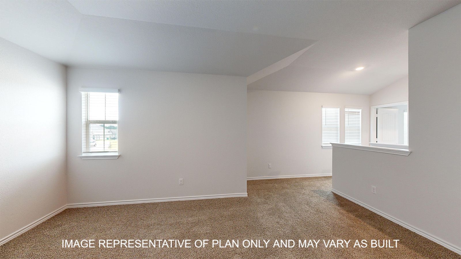 Sterling game room with carpet flooring.