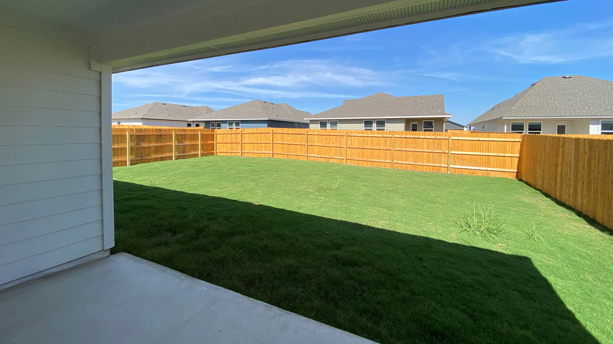 Camden Rear Exterior F Elevation with Brick.