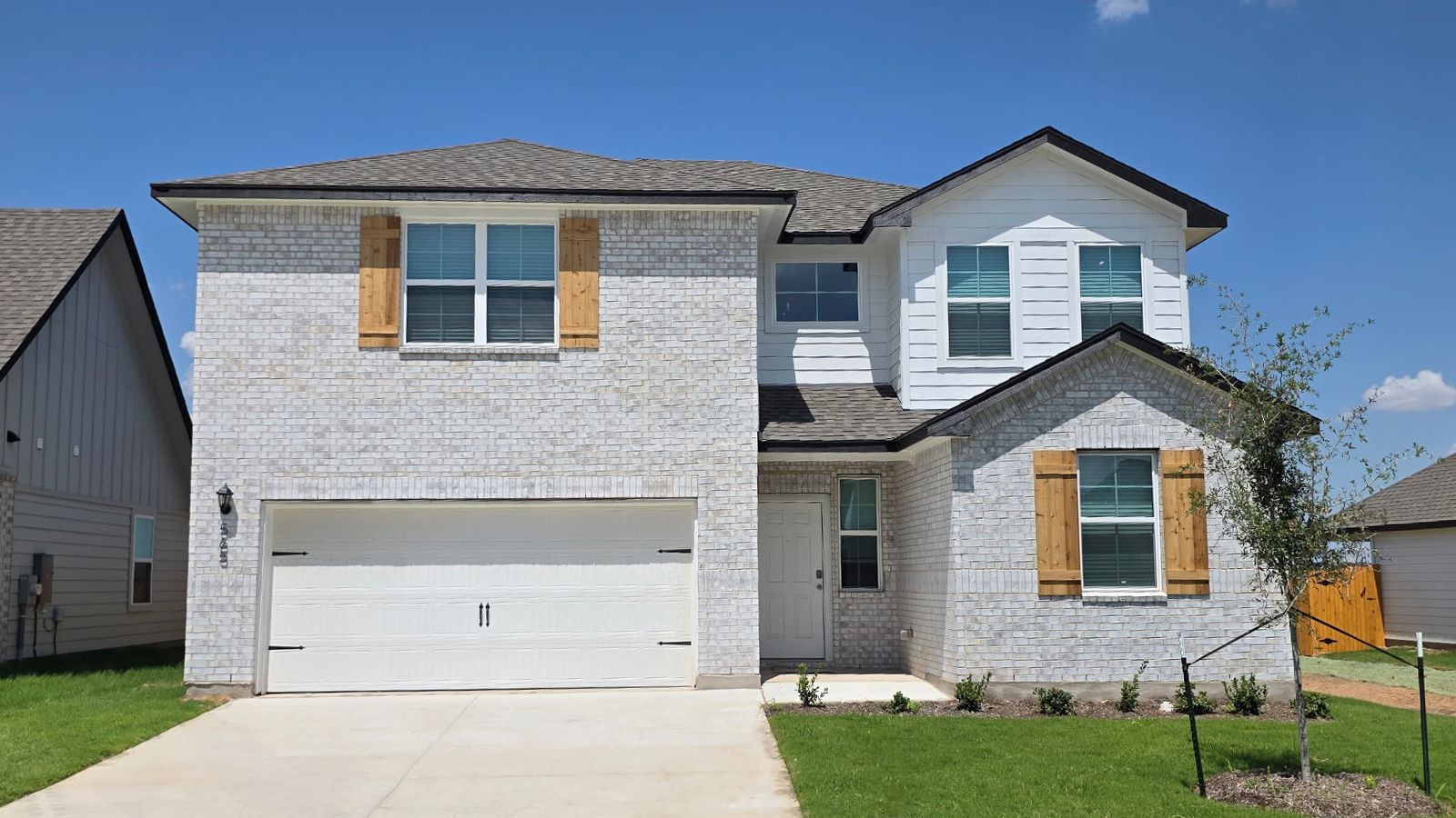 Prosper Front Exterior A Elevation.