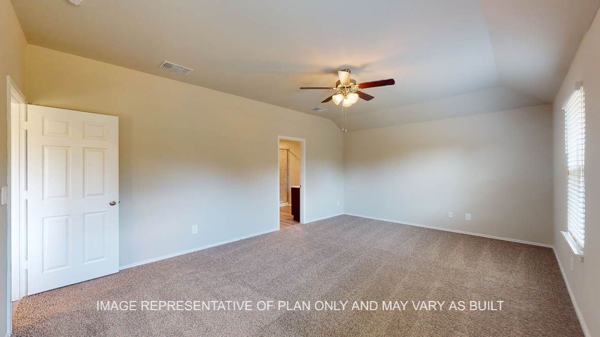 Kingston open concept dining room and living room with vinyl plank flooring throughout.