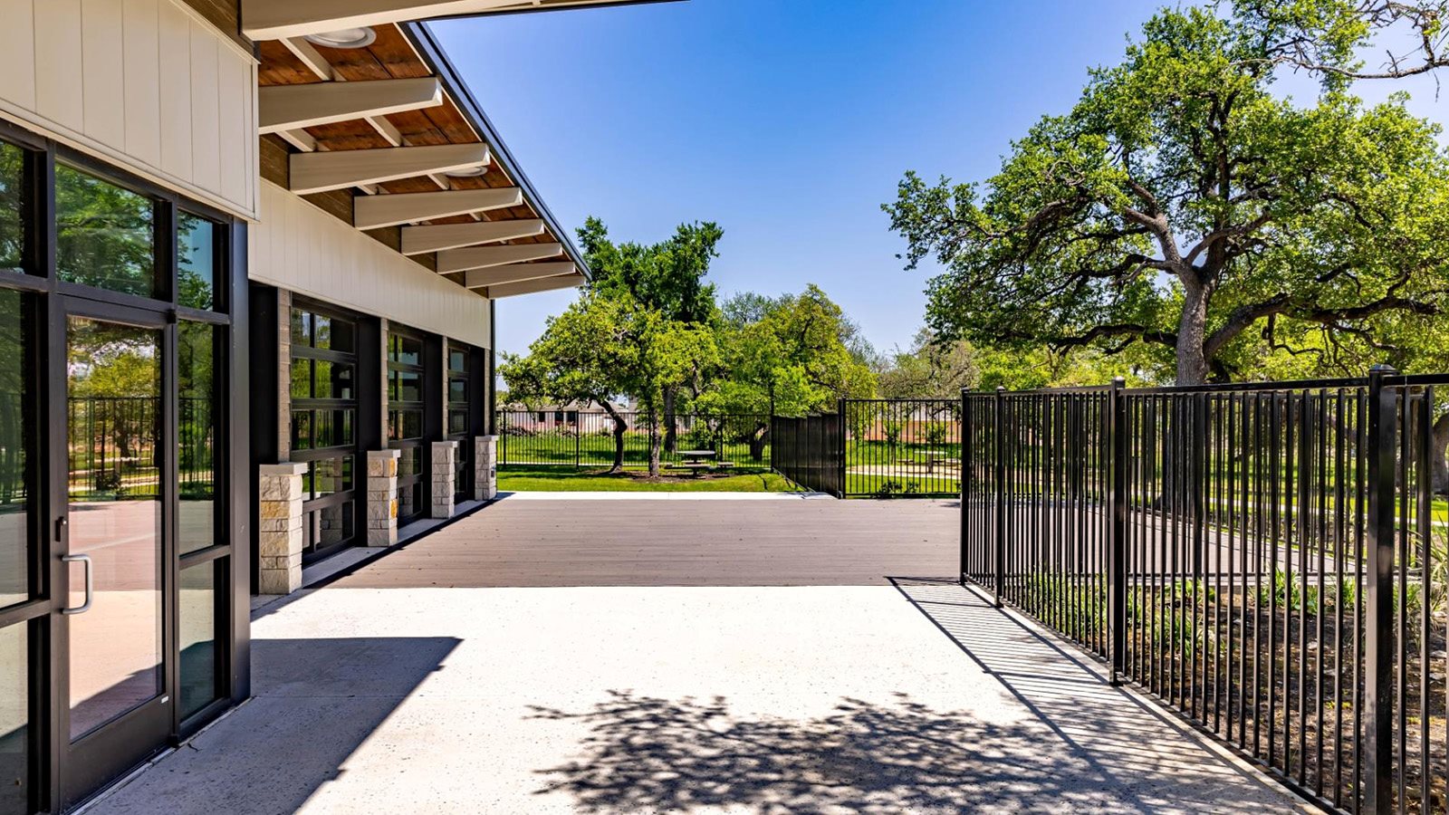 Cool Water Model Home Amenity Exterior Club House View.