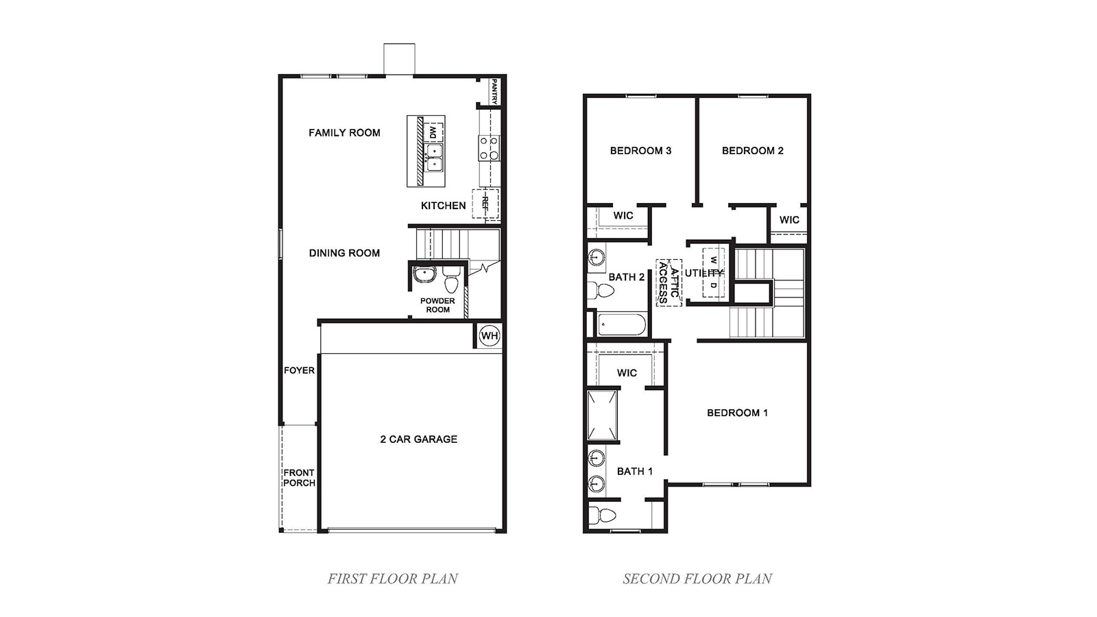 Gardenia Floor Plan Rendering.