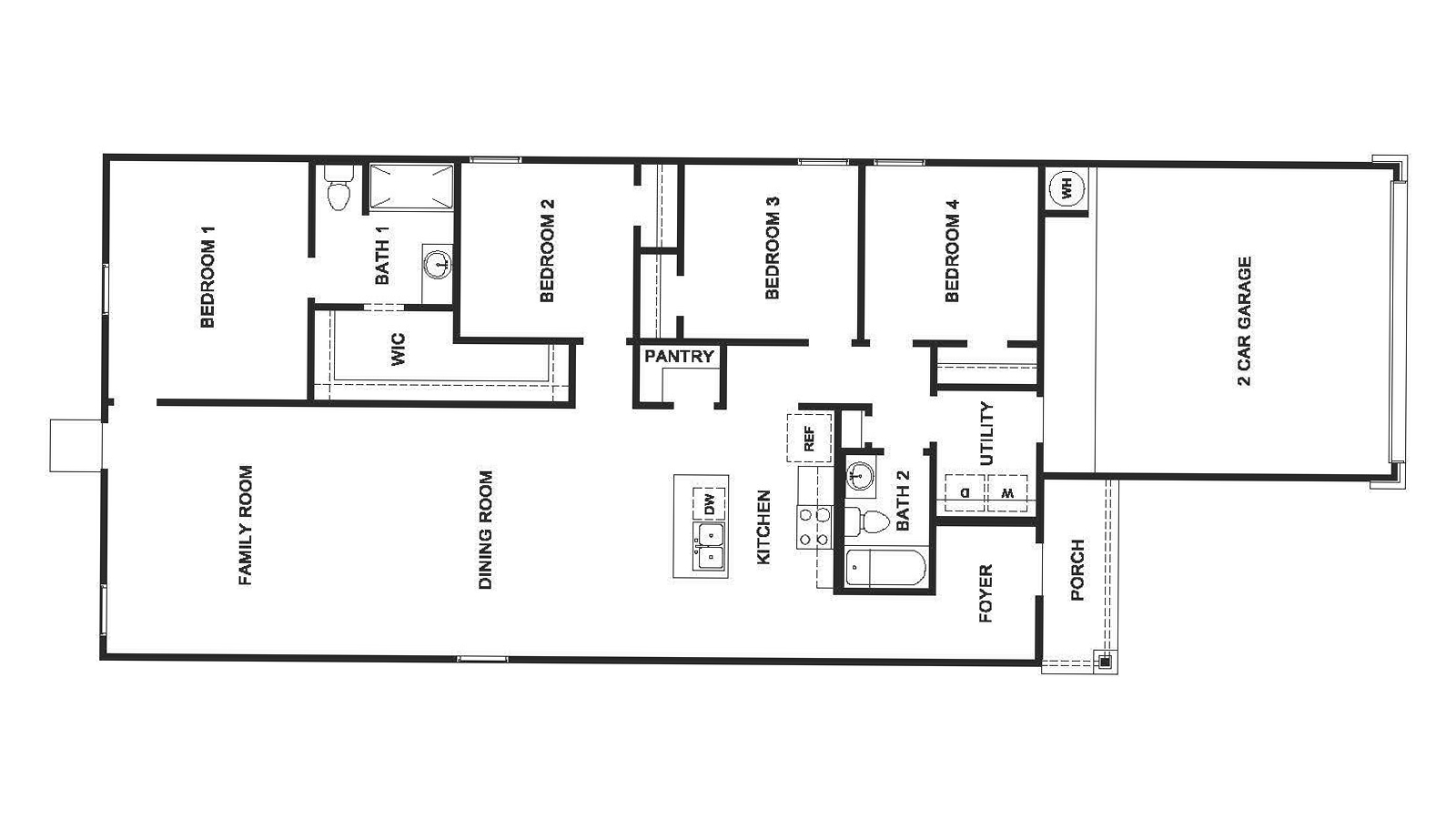 Estero Floorplan Rendering.