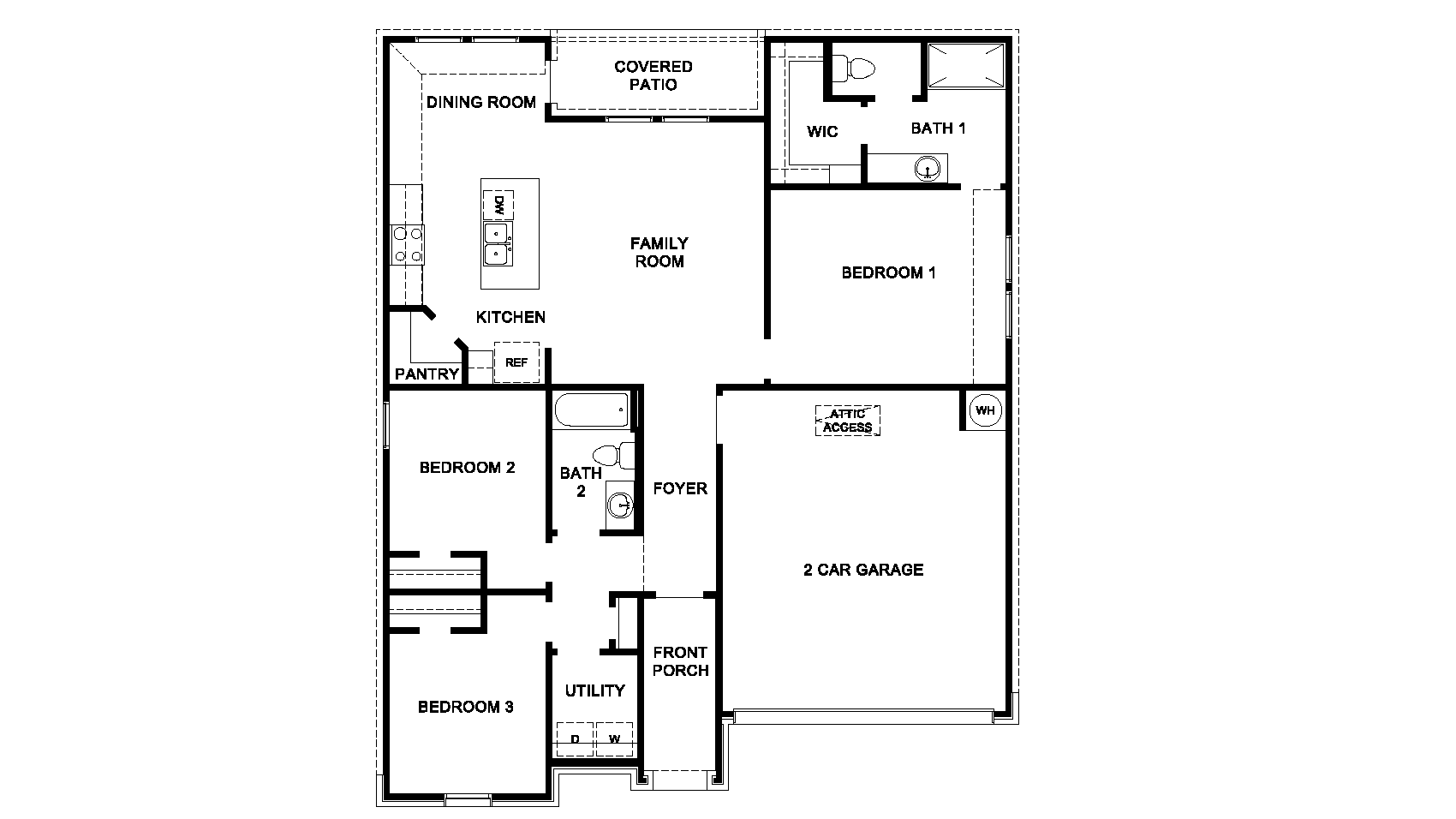 Ashburn Floorplan Rendering.