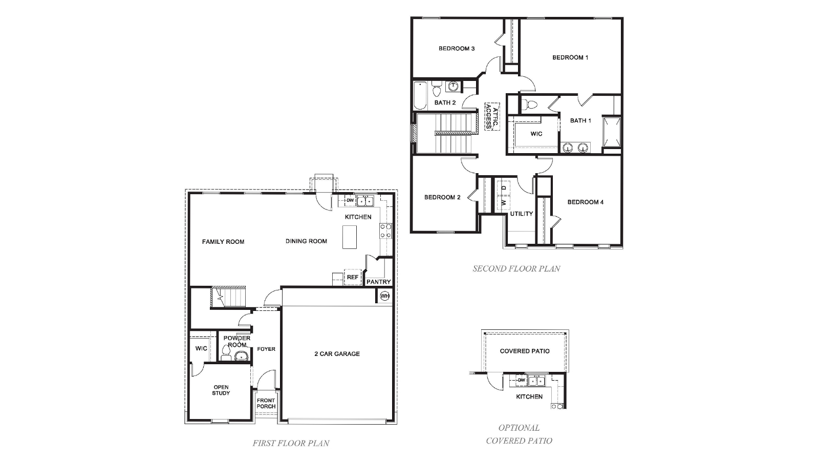 Madison Floor Plan Rendering.