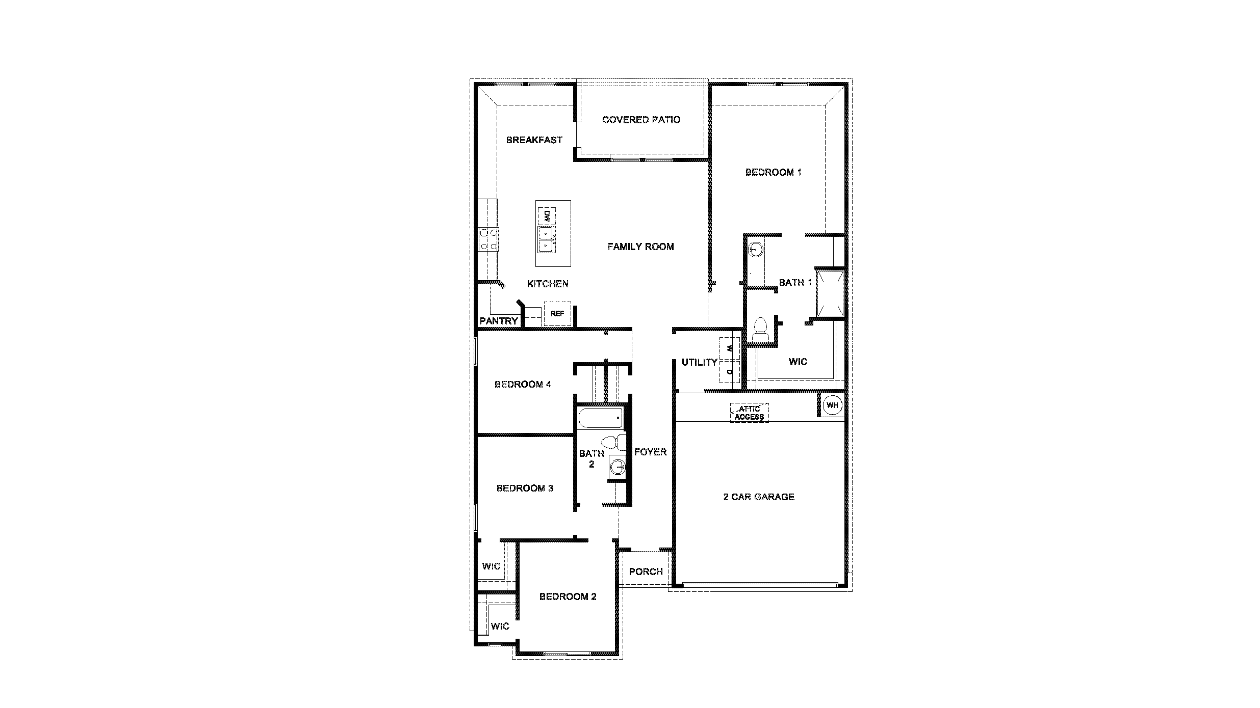 Fargo Floor Plan Rendering.