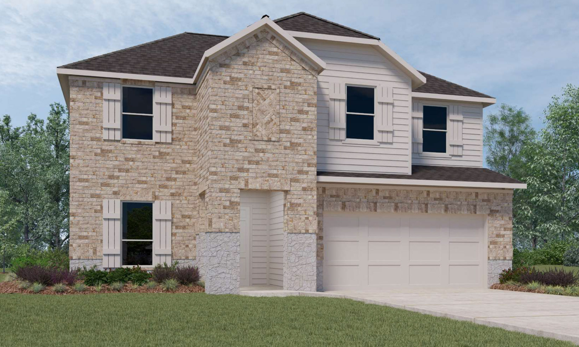 Floor Plan in Fairwater Montgomery, TX D.R. Horton