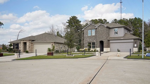 Model homes.