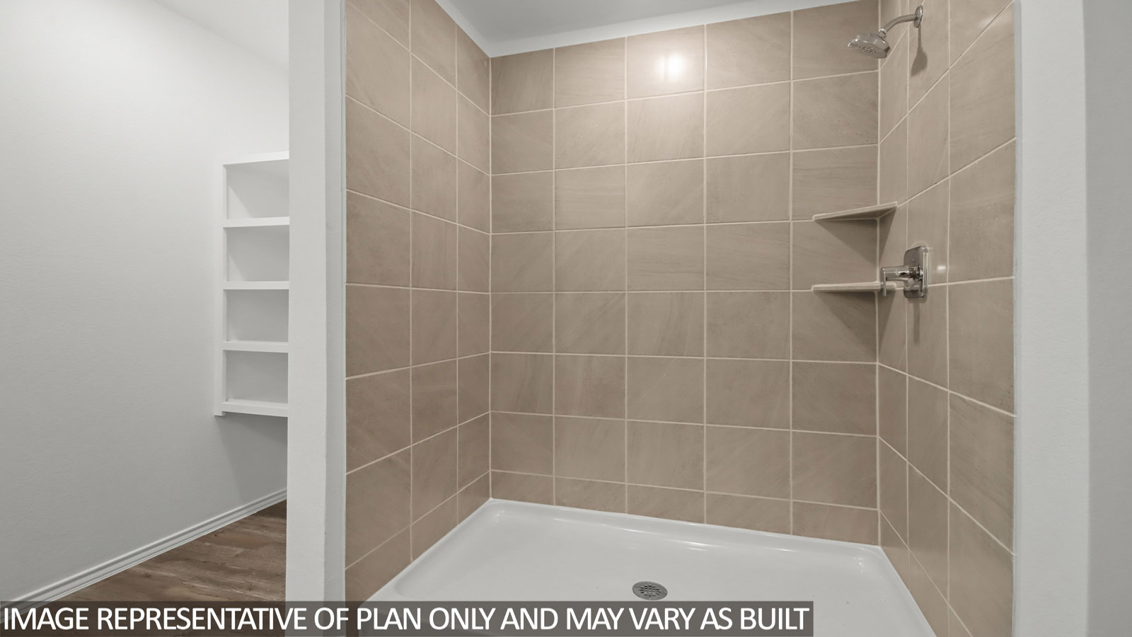 Primary bathroom with stand-alone shower