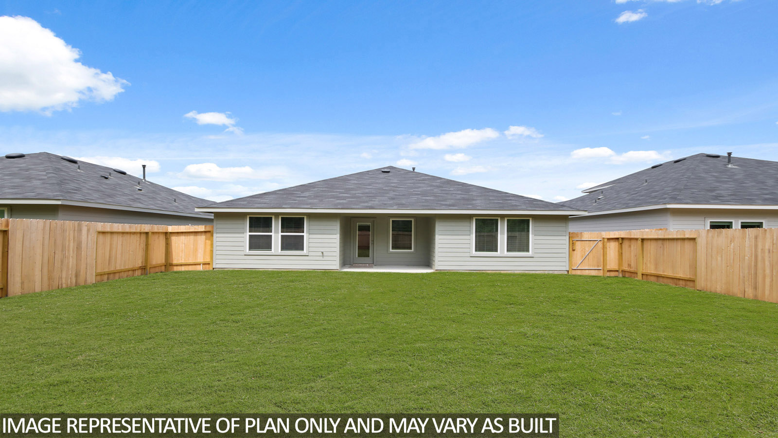 covered patio with overhead lighting