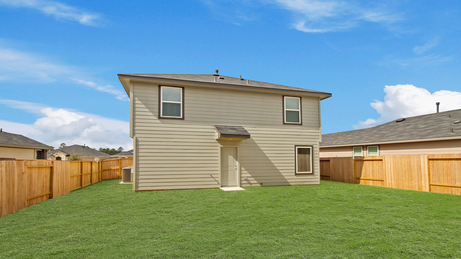 backyard with back of house
