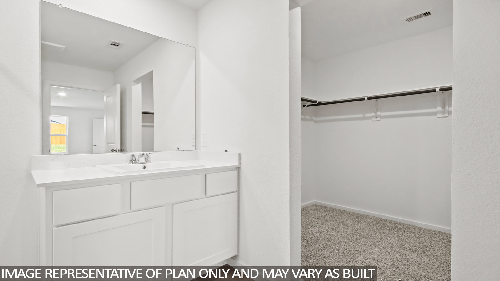 Primary bathroom with stand-alone shower